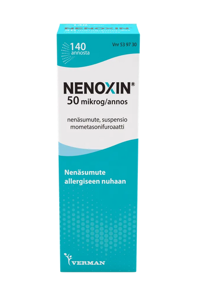 Nenoxin 0,05 Mg/Annos Nenäsumute, Susp - Apteekki 360 Helsinki - Verkkoapteekki