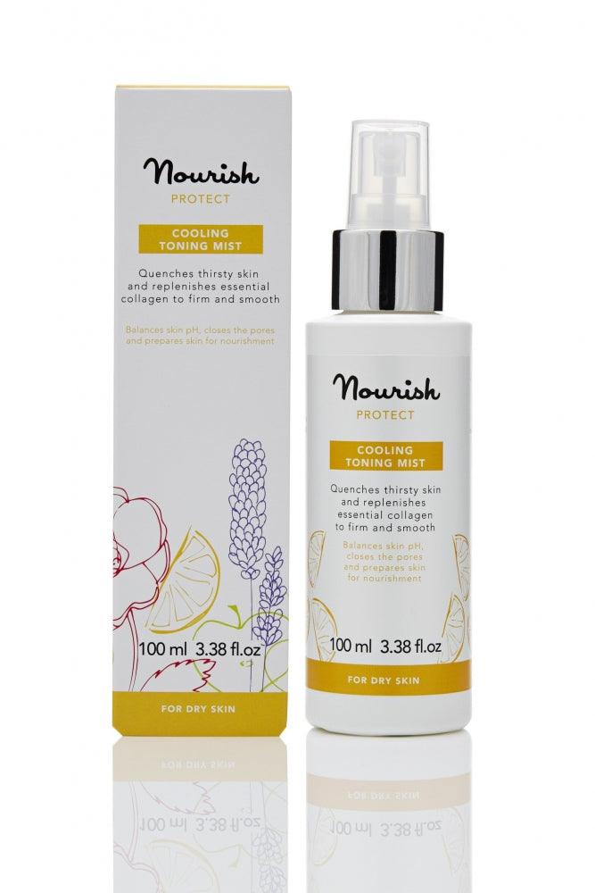 Nourish London Protect Cooling Toning Mist 100Ml - Apteekki 360 Helsinki - Verkkoapteekki