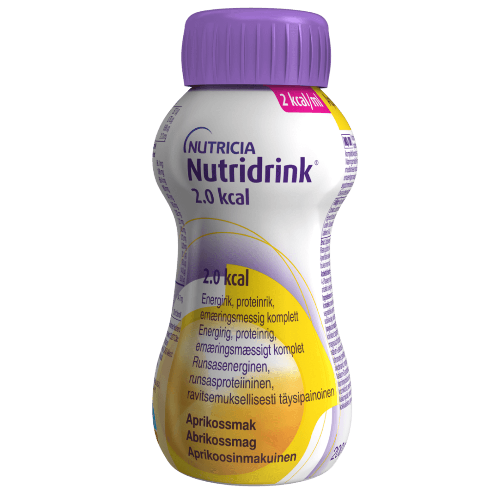 Nutridrink 2,0 Kcal Aprikoosi - Apteekki 360 Helsinki - Verkkoapteekki