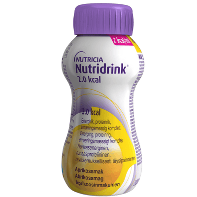 Nutridrink 2,0 Kcal Aprikoosi - Apteekki 360 Helsinki - Verkkoapteekki