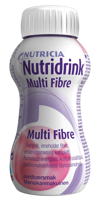 Nutridrink Multi Fibre Mansikka - Apteekki 360 Helsinki - Verkkoapteekki