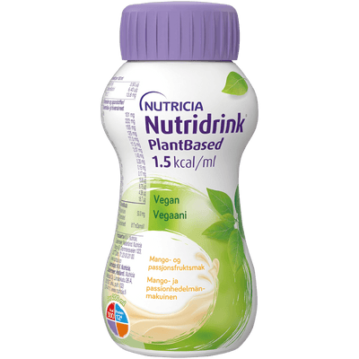 Nutridrink Plantbased Mango - Apteekki 360 Helsinki - Verkkoapteekki