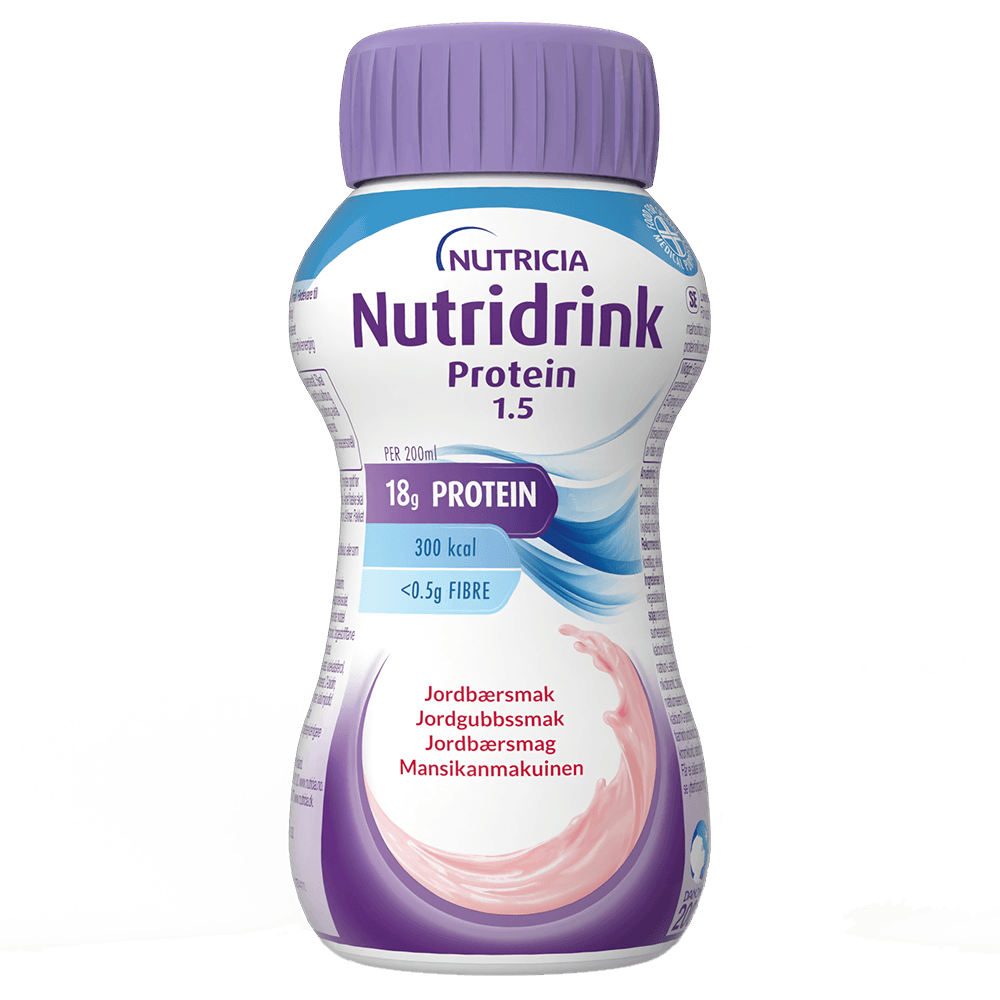 Nutridrink Protein Mansikka - Apteekki 360 Helsinki - Verkkoapteekki