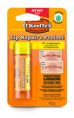 O Keeffes Lip Repair Protect & Spf 15 - Apteekki 360 Helsinki - Verkkoapteekki