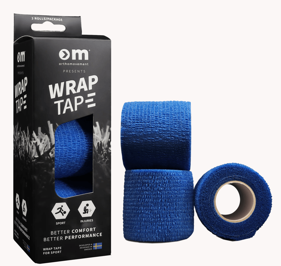 Om Wrap Tape 5Cm/4,5M - Blue - Apteekki 360 Helsinki - Verkkoapteekki
