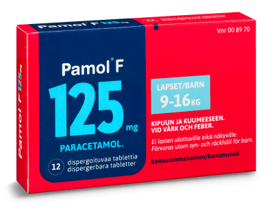 Pamol F 125 Mg Disperg Tabl - Apteekki 360 Helsinki - Verkkoapteekki