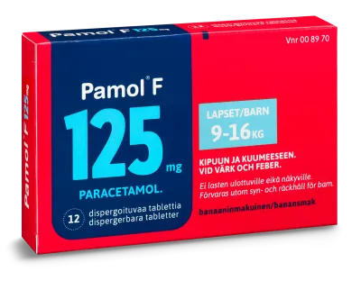 Pamol F 125 Mg Disperg Tabl - Apteekki 360 Helsinki - Verkkoapteekki