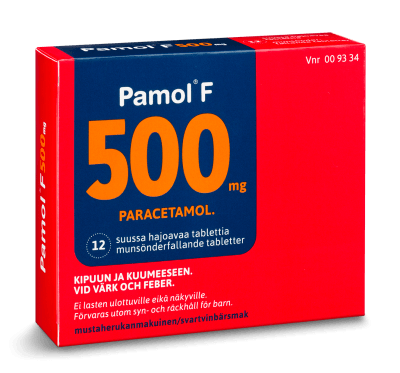 Pamol F 500 Mg Tabl, Suussa Hajoava - Apteekki 360 Helsinki - Verkkoapteekki