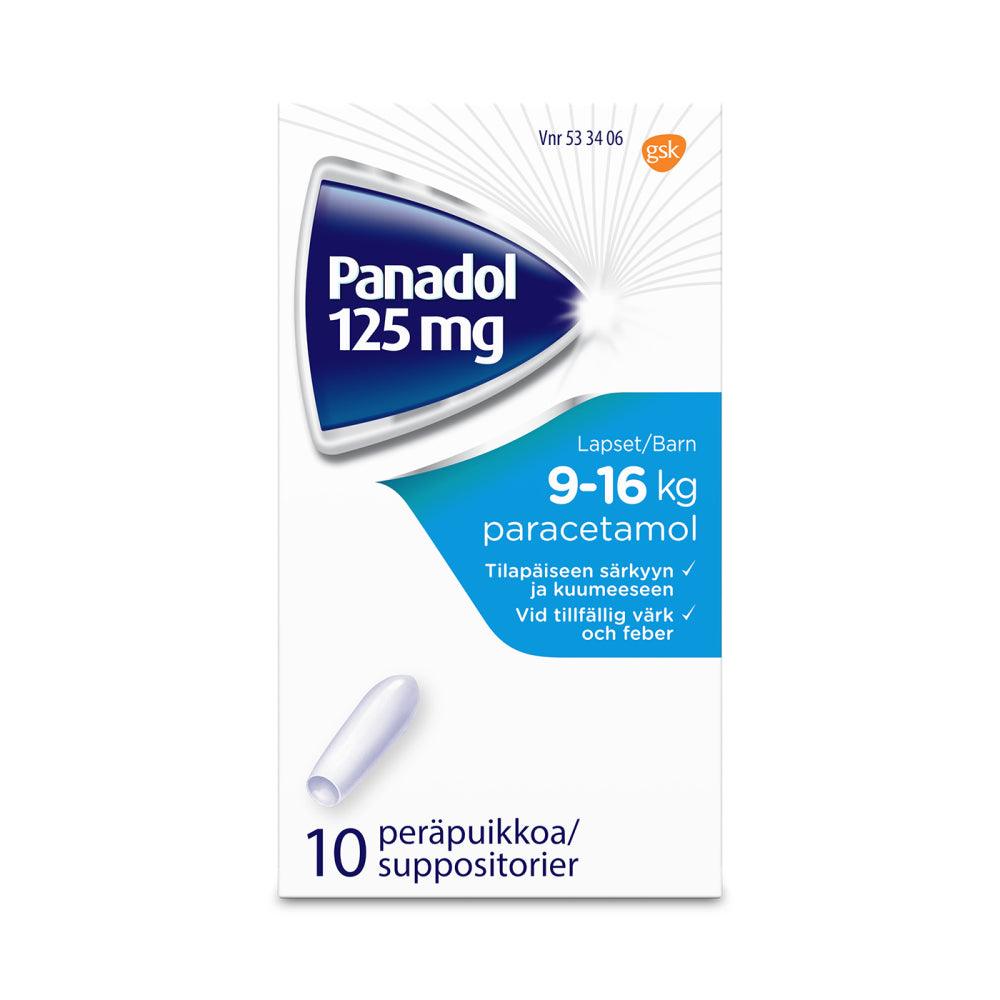 Panadol 125 Mg Peräpuikko - Apteekki 360 Helsinki - Verkkoapteekki