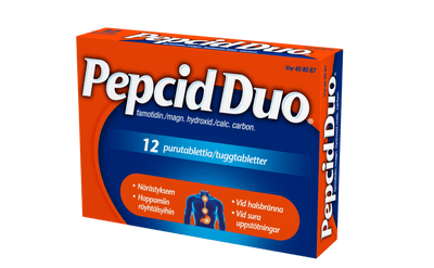 Pepcid Duo 10 Mg/165 Mg/800 Mg Purutabl - Apteekki 360 Helsinki - Verkkoapteekki