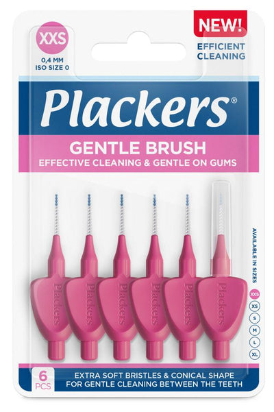 Plackers Gentle Brush Xxs 0.4Mm Hammasväliharja - Apteekki 360 Helsinki - Verkkoapteekki