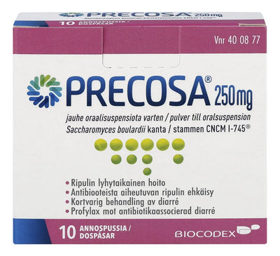 Precosa 250 Mg Jauhe Oraalisusp Varten Annospussi - Apteekki 360 Helsinki - Verkkoapteekki