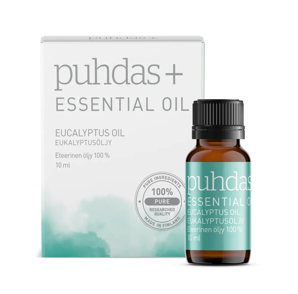 Puhdas+ Essential Oil Eukalyptus - Apteekki 360 Helsinki - Verkkoapteekki