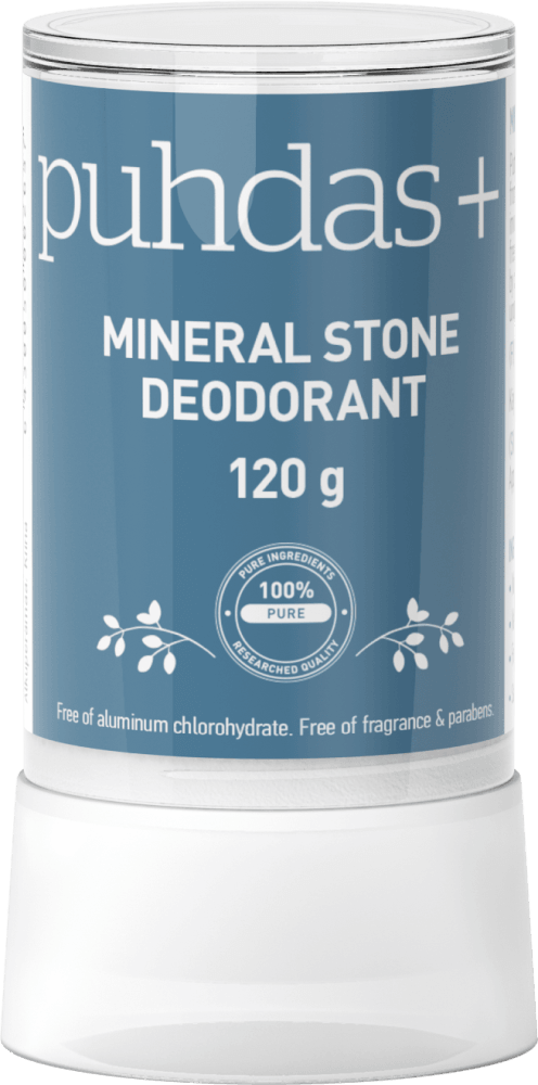 Puhdas+ Mineral Stone Deodorant, 120G - Apteekki 360 Helsinki - Verkkoapteekki