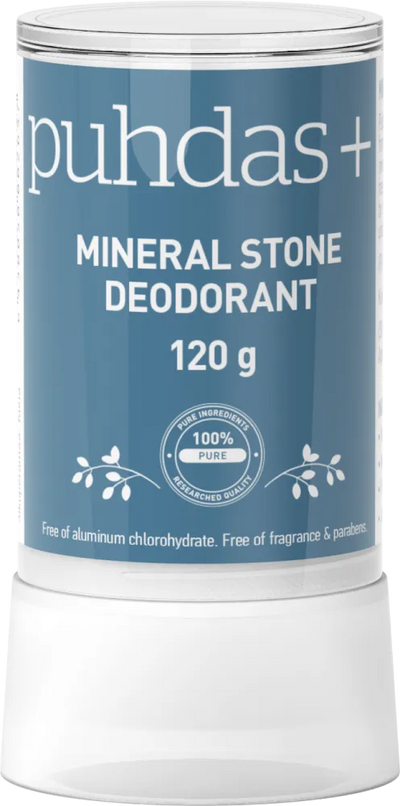 Puhdas+ Mineral Stone Deodorant, 120G - Apteekki 360 Helsinki - Verkkoapteekki