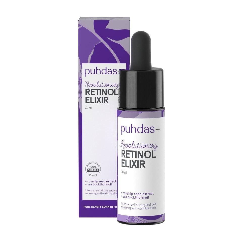 Puhdas+ Revolutionary Retinol Elixir, 30 Ml - Apteekki 360 Helsinki - Verkkoapteekki