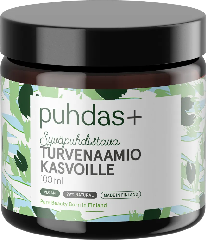 Puhdas+ Turvenaamio Kasvoille, 100 Ml - Apteekki 360 Helsinki - Verkkoapteekki