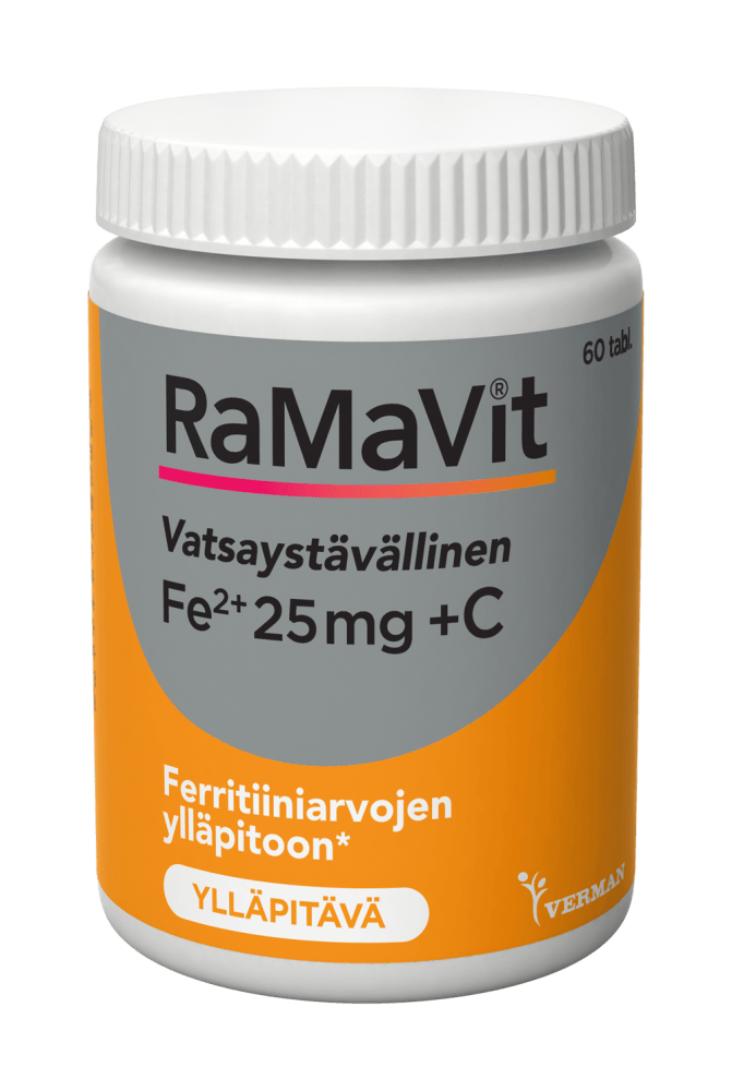 Ramavit Rauta 25 Mg - Apteekki 360 Helsinki - Verkkoapteekki