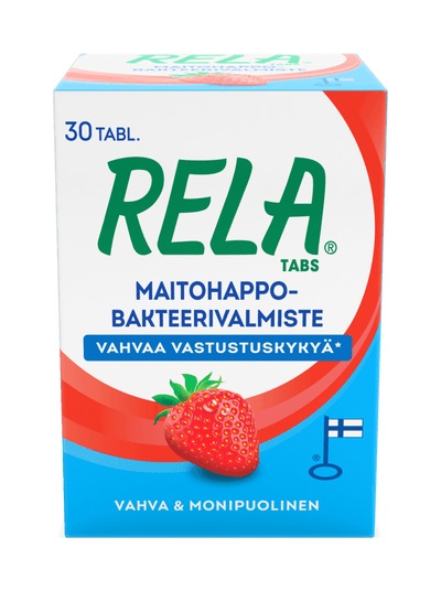 Rela Tabs Uusi Mansikka - Apteekki 360 Helsinki - Verkkoapteekki