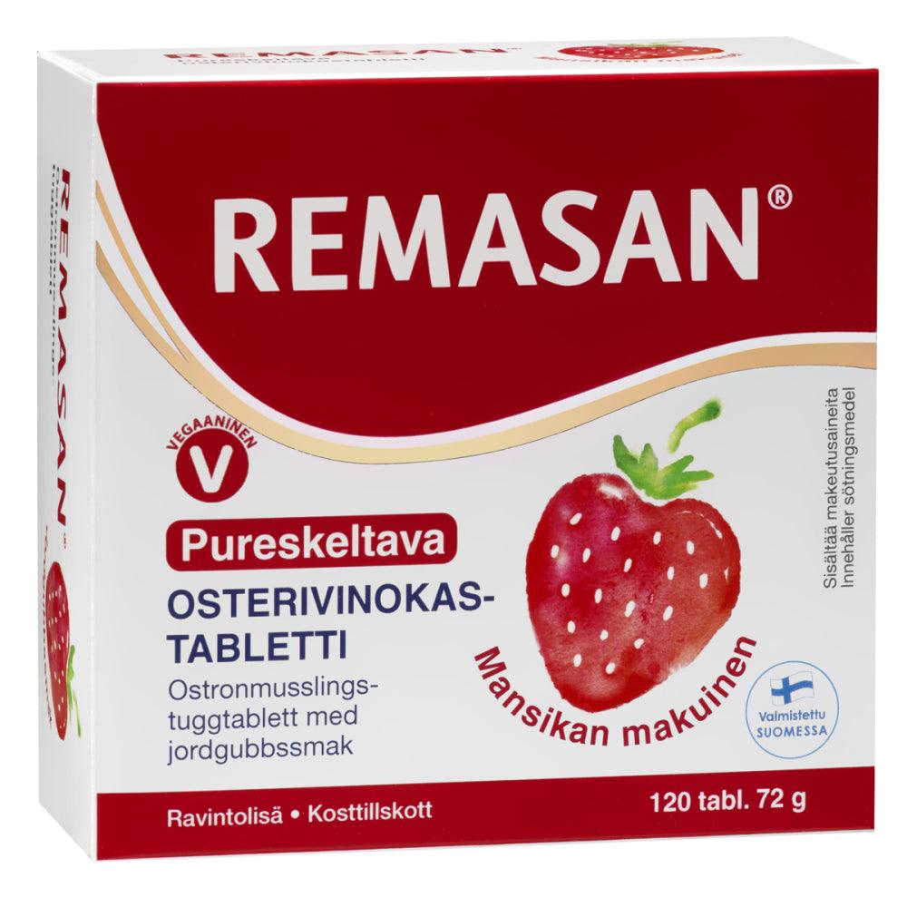 Remasan Pureskeltava Mansikanmaku - Apteekki 360 Helsinki - Verkkoapteekki