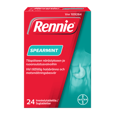 Rennie Spearmint 80 Mg/680 Mg Imeskelytabl - Apteekki 360 Helsinki - Verkkoapteekki