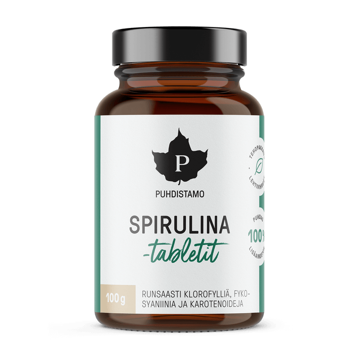 Spirulina-Tabletit - Apteekki 360 Helsinki - Verkkoapteekki