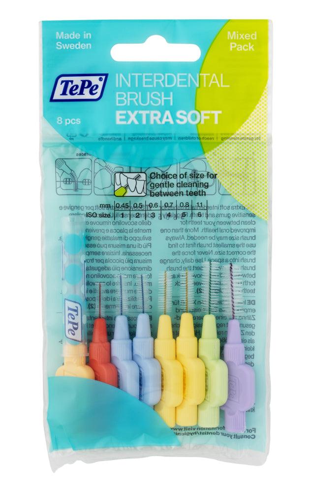 Tepe Hammasväliharja X-Soft Mix Pack - Apteekki 360 Helsinki - Verkkoapteekki