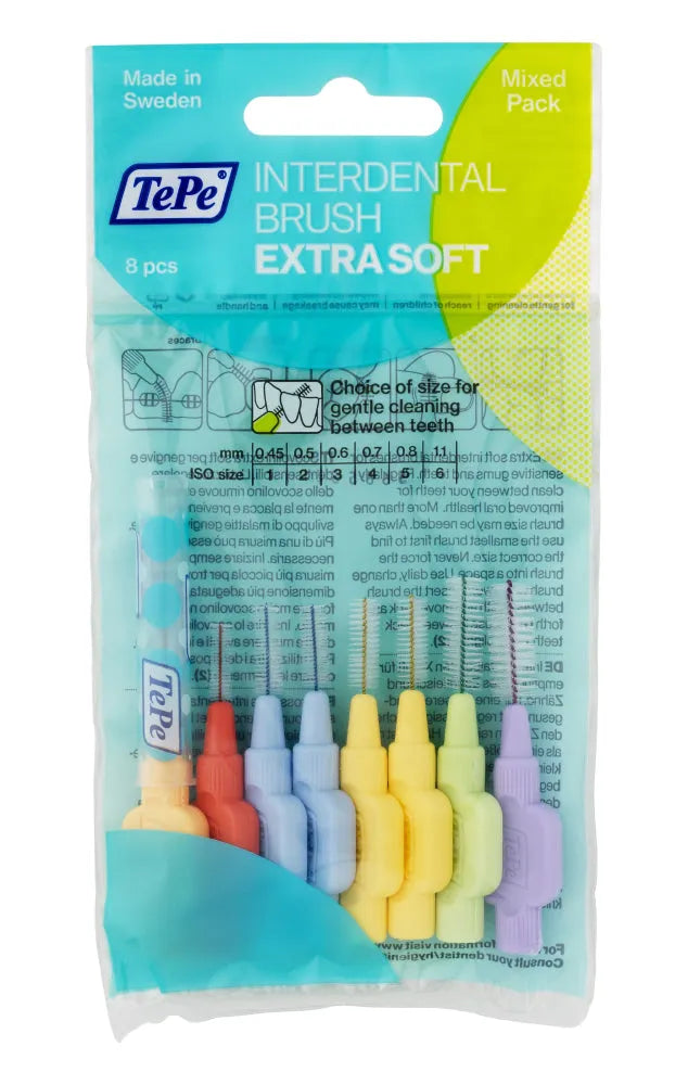 Tepe Hammasväliharja X-Soft Mix Pack - Apteekki 360 Helsinki - Verkkoapteekki