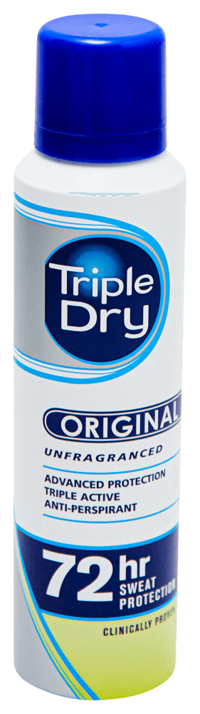 Triple Dry Spray tuoksuton Antiperspirantti - Apteekki 360 Helsinki - Verkkoapteekki