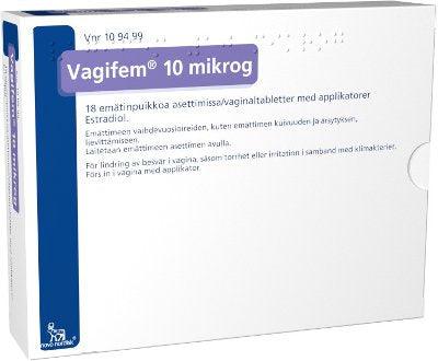 Vagifem 0,01 Mg Emätinpuikko, Tabl - Apteekki 360 Helsinki - Verkkoapteekki