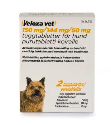 Veloxa Vet 50 Mg/144 Mg/150 Mg Purutabl - Apteekki 360 Helsinki - Verkkoapteekki