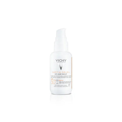 Vichy Capital Soleil UV AGE SPF 50+ sävytetty aurinkosuojavoide - Apteekki 360 Helsinki - Verkkoapteekki