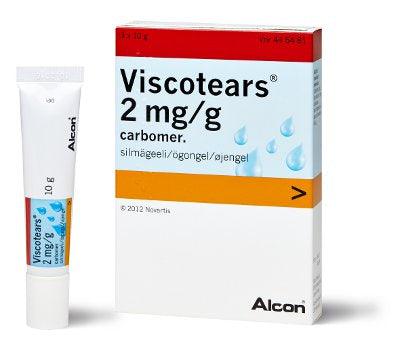 Viscotears 2 Mg/G Silmägeeli - Apteekki 360 Helsinki - Verkkoapteekki