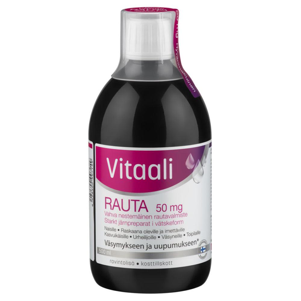 Vitaali Rauta 50 Mg - Apteekki 360 Helsinki - Verkkoapteekki