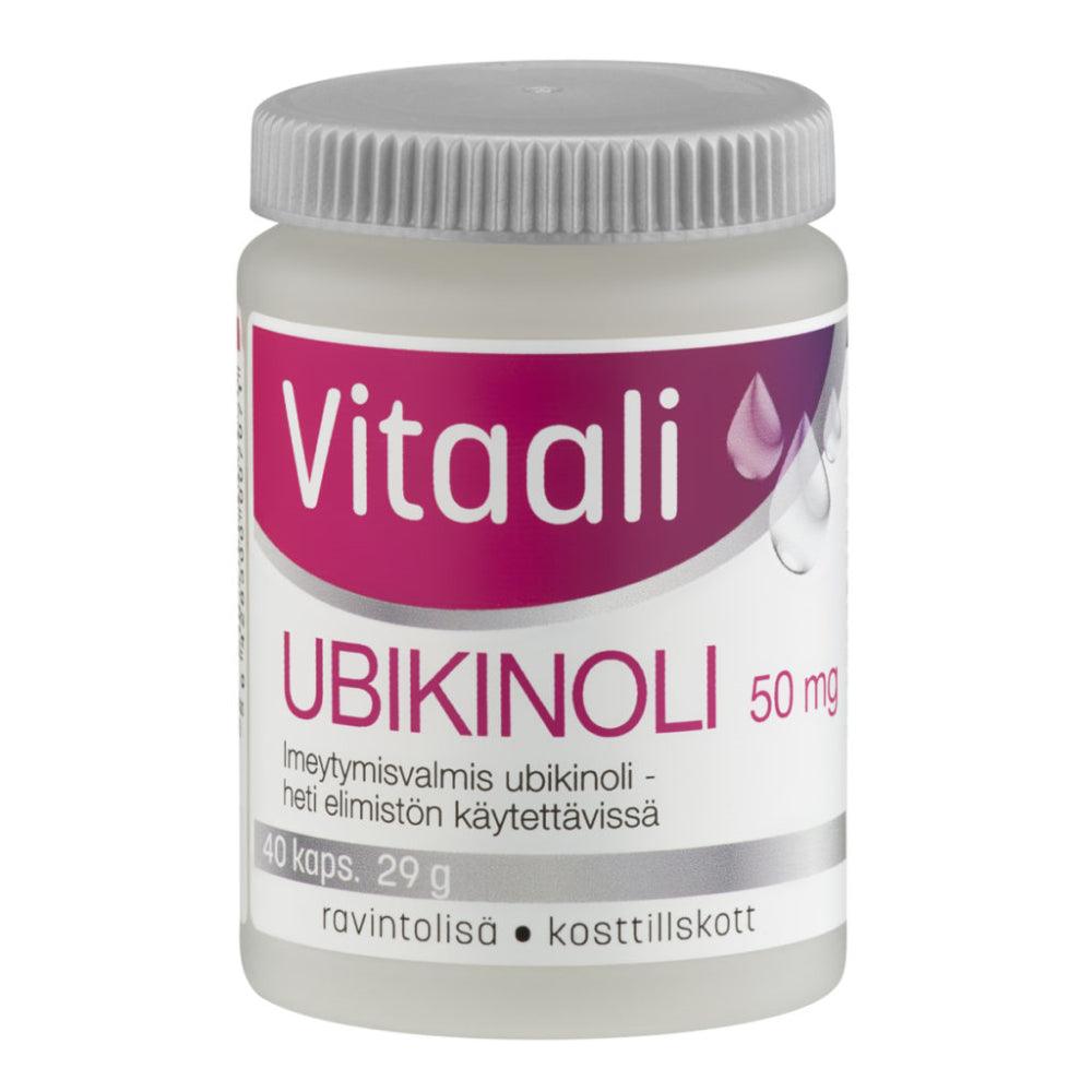 Vitaali Ubikinoli 50 Mg - Apteekki 360 Helsinki - Verkkoapteekki