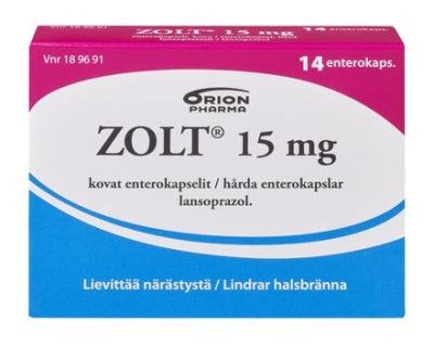 Zolt 15 Mg Enterokaps, Kova - Apteekki 360 Helsinki - Verkkoapteekki